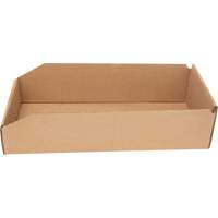 Boîtes profondes en carton ondul&eacute;, 7-3/4" la x 17-1/4" p x 4-1/2" h, Beige OCP Construction Supplies