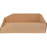 Boîtes profondes en carton ondul&eacute;, 9-3/4" la x 17-1/4" p x 4-1/2" h, Beige OCP Construction Supplies