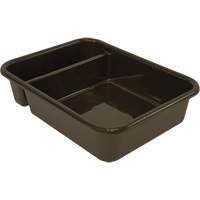 Bac d'entreposage tout usage &agrave; compartiment, 5" ha x 15" p x 20" lo, Plastique, Brun OCP Construction Supplies