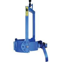 Ensemble de l&egrave;ve-baril manuel inclinable, Baril de 55 gal. US (45 gal. imp.), Capacit&eacute; 800 lb/363 kg OCP Construction Supplies