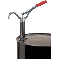 Lever-Type Drum Pump, Steel, 11 oz./Stroke, Fits 30-55 Gal. OCP Construction Supplies