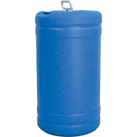 Polyethylene Drums -Tight Head, 15 US gal. (12.49 imp. Gal.), Closed Top, Blue OCP Construction Supplies