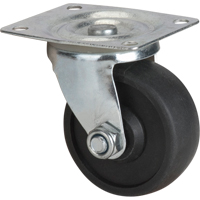 Caster, Swivel, 3" (76 mm), Polyolefin, 250 lbs. (113 kg.) OCP Construction Supplies
