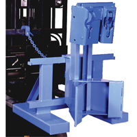 Manipulateur de barils MORSPEED 1500 pour chariot &eacute;l&eacute;vateur, Pour 55 gal. US (45 gal. imp.) OCP Construction Supplies