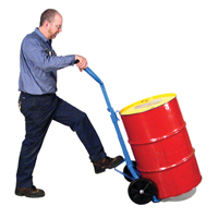 Diable pour baril, Fabriqu&eacute; en Acier, 30 - 55 gal. US (25 - 45 gal. imp.) OCP Construction Supplies