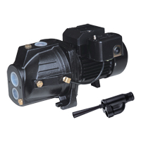 Dual Voltage Cast Iron Convertible Jet Pump, 230 V, 920 GPH, 1 HP OCP Construction Supplies