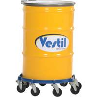 Chariot pour baril octogonal, Acier, Capacit&eacute;e 2000 lb, Diam&egrave;tre 27-1/16", Roue en Fonte OCP Construction Supplies