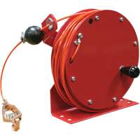 G 3000 Static Discharge Grounding Reel, 100' Length, Heavy-Duty OCP Construction Supplies