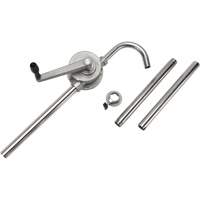 Rotary Type Drum Pump, Stainless Steel, Fits 55 Gal., 12 oz./Stroke OCP Construction Supplies