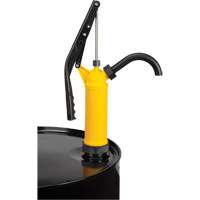 Lever-Type Drum Pump, Polypropylene, 14 oz./Stroke, Fits 5-55 Gal. OCP Construction Supplies