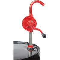 Rotary Type Drum Pump, Cast Iron/Steel, Fits 30-55 Gal., 8 oz./Stroke OCP Construction Supplies