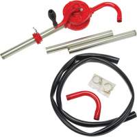 Rotary Type Drum Pump, Cast Iron/Steel, Fits 30-55 Gal., 8 oz./Stroke OCP Construction Supplies