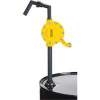 Rotary Type Drum Pump, Polypropylene, Fits 15 - 55 US Gal., 8 oz./Stroke OCP Construction Supplies