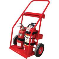 Chariot de prevention d'incendie pour travaux &agrave; chaud, Roues Semi-pneumatique, Base de 17,75" la x 8,9" lo, 100 lb OCP Construction Supplies