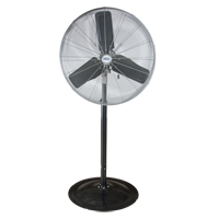 Ventilateur oscillant sur socle avec moteur &eacute;tanche &agrave; l'eau, Robuste, 3 Vitesses, Diam&egrave;tre de 30" OCP Construction Supplies
