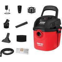 Cordless Wet/Dry Vacuum, 20 V, 1 gal. Capacity OCP Construction Supplies