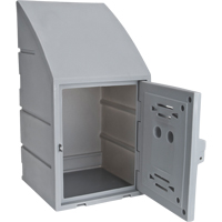 Casier, 15" x 15" x 31", Gris, Assembl&eacute; OCP Construction Supplies
