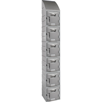 Casier, 12" x 15" x 12", Gris, Assembl&eacute; OCP Construction Supplies