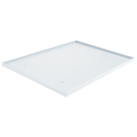Fond de casier, Convient aux casiers 12" x 18", Gris p&acirc;le, Plastique OCP Construction Supplies