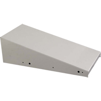 Casiers &eacute;conomiques &agrave; dessus inclin&eacute; Clean Line, Bloc de 1, 18" p x 12" la x 6" ha, Gris, Acier OCP Construction Supplies