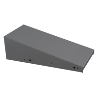 Casiers &eacute;conomiques &agrave; dessus inclin&eacute; Clean Line, Bloc de 4, 18" p x 48" la x 6" ha, Acier OCP Construction Supplies