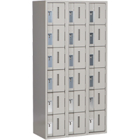 Casiers robustes Concorde, 6 niveaux, Bloc de 3, 36" x 18" x 72", Acier, Gris, Soud&eacute; (assembl&eacute;) OCP Construction Supplies
