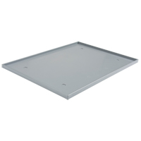 Locker Base Insert, Fits Locker Size 12" x 18", Dark Grey, Plastic OCP Construction Supplies