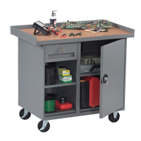 Armoire pour &eacute;tabli mobile, Stratifi&eacute; Surface OCP Construction Supplies