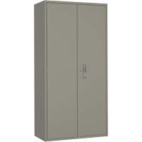 Armoire de rangement Hi-Boy, Acier, 4 Tablettes, 72" h x 36" la x 18" P, Gris OCP Construction Supplies