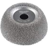 Meule &agrave; polir &agrave; contour &eacute;vas&eacute; 2" pour ponceuse pour pneus &agrave; basse vitesse M12 Fuel OCP Construction Supplies