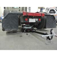 Floor Service Jack, 12 Ton(s) Capacity, 7-1/2" Lowered, 15-3/4" Raised, Air Hydraulic OCP Construction Supplies