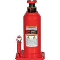 Professional Hydraulic Bottle Jack with Gauge Hole, 22 Ton(s), 20-49/250" Raised Height OCP Construction Supplies