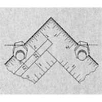 Stair Gauge Fixture Attachments for Rafter & Framing Squares OCP Construction Supplies