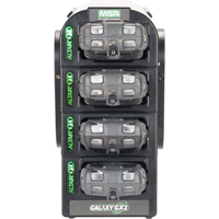 Galaxy&reg; GX2 Multi-Unit Charger For Altair 5X, Compatible with MSA Altair family Gas Detector OCP Construction Supplies