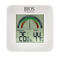Indoor Hygrometers with BIOS Comfort Scale, Contact, Digital, -58-158°F (-50-70°C) OCP Construction Supplies