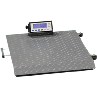 KWS CY-60 Platform Scale, 132 lbs. / 60 kg Capacity, 18" L x 18" W OCP Construction Supplies