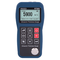 Ultrasonic Thickness Gauge, Digital Display, Ultrasound, 0.03" - 15.7" (0.65 mm - 400 mm) Range OCP Construction Supplies