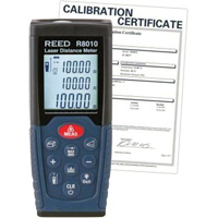Laser Distance Meter with Calibration Certificate, 1.92" - 328' (5 cm - 100 m) Range, Digital (Electronic) OCP Construction Supplies