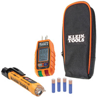 Premium Non-Contact Voltage and GFCI Receptacle Electrical Test Kit OCP Construction Supplies