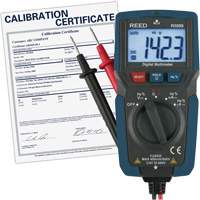 Multim&egrave;tre compact avec mesure de tension sans contact et certificat de calibration, Tension c.a./c.c., Courant c.a./c.c. OCP Construction Supplies