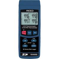 Data Logging Thermocouple Thermometer with Calibration Certificate OCP Construction Supplies