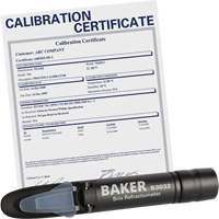 Refractometer with ISO Certificate, Analogue (Sight Glass), Br OCP Construction Supplies