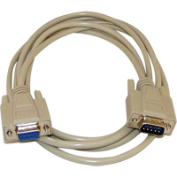 RS232 IBM 9P Male-to-Female Cable OCP Construction Supplies