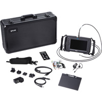 High-Performance Videoscope Kit with Dual HD Camera & Long Camera Probe, 1280" L x 720" W Display, 1024 x 600 pixels, 4.9 mm (0.19") Camera Head OCP Construction Supplies