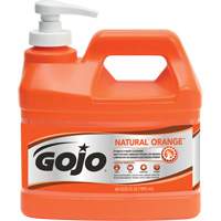 Natural Orange Hand Cleaner, Pumice, 1.89 L, Pump Bottle, Citrus/Orange OCP Construction Supplies