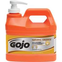 Natural Orange Hand Cleaner, Cream, 1.89 L, Pump Bottle, Citrus/Orange OCP Construction Supplies