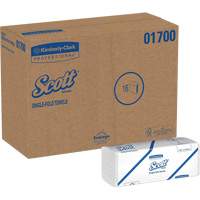 Essuie-mains Scott &agrave; pli simple, 1 pli, 10-1/2" lo x 9-3/10" la, 250 /pqt OCP Construction Supplies