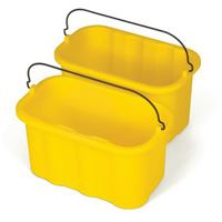 Seau porte-accessoires Executive Series, Capacit&eacute; de 2.5 gal. US (10 pintes), Jaune OCP Construction Supplies