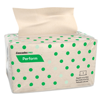 Serviettes enchev&ecirc;tr&eacute;es Pro Perform, 1 pli, 4,25" x 6,5" OCP Construction Supplies