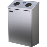 Station de recyclage murale, Vrac, Acier inoxydable, 29 gal. OCP Construction Supplies